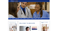 Desktop Screenshot of mexcare.com